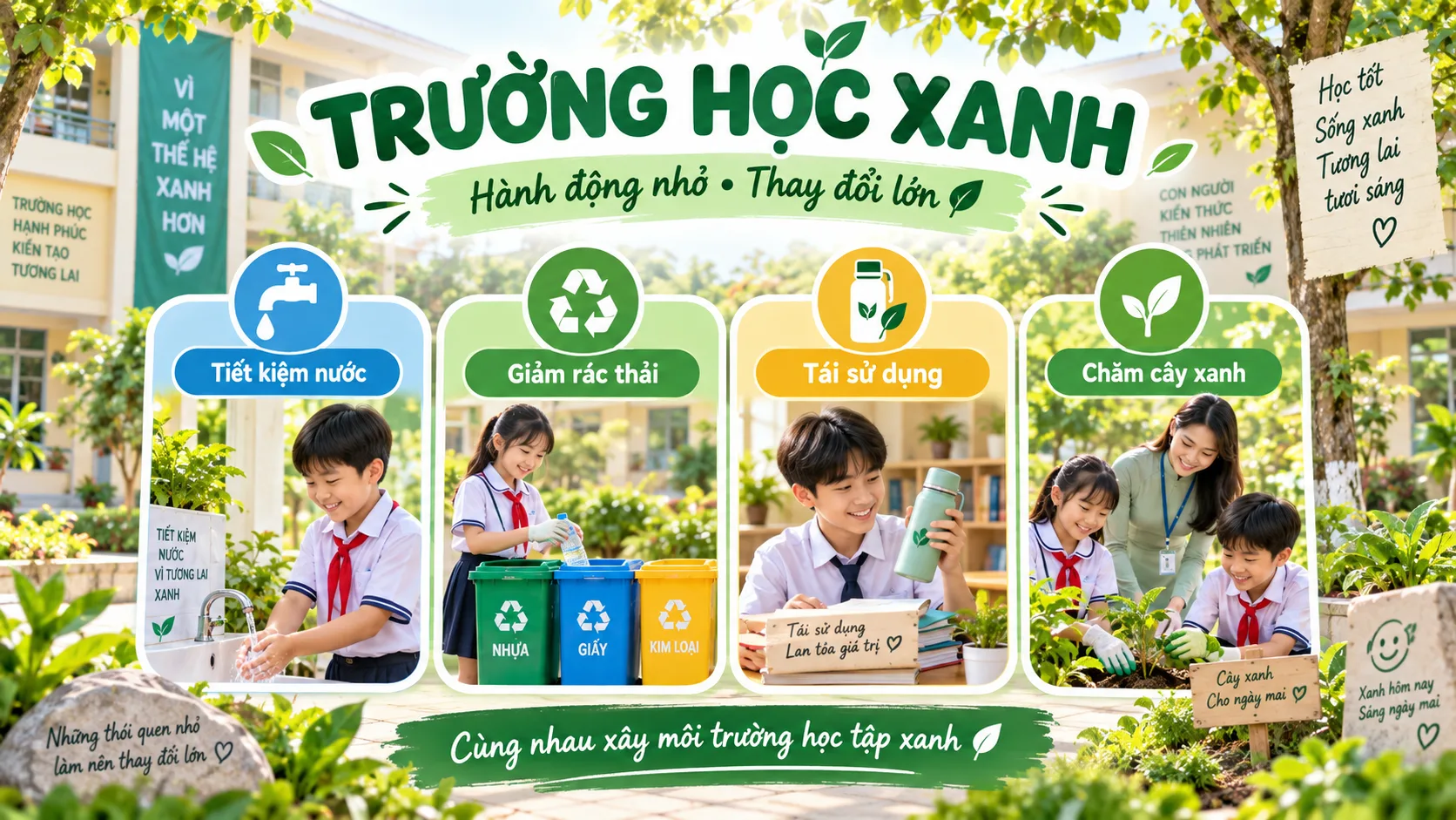 trường học xanh