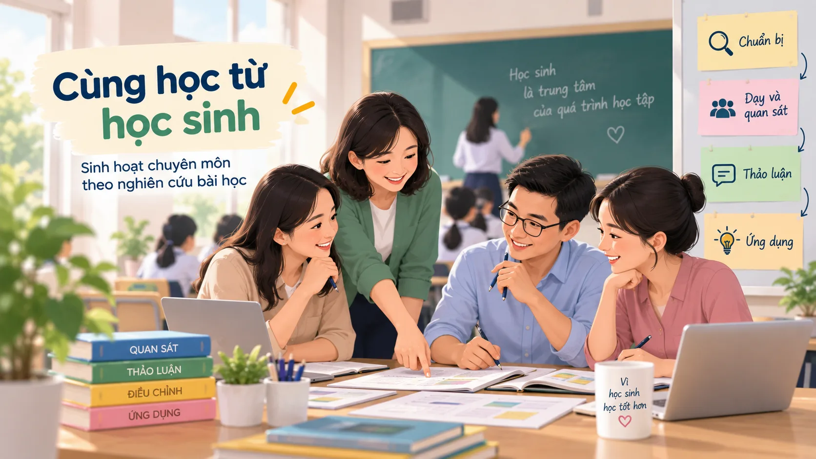 lắng nghe tiếng nói học sinh